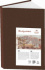 Скетчбук "Travelling" А6 62л, 130гр\м2 шоколад, вертикальный 